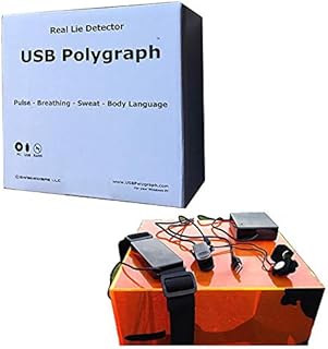 USB Polygraph Real Home Lie Detector