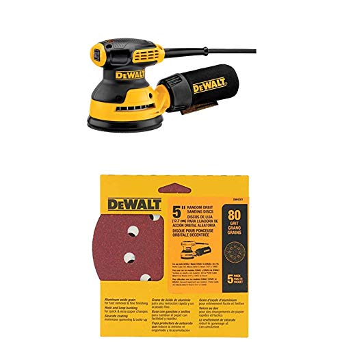 DEWALT DWE6421 Random Orbit H&L Sander, 5