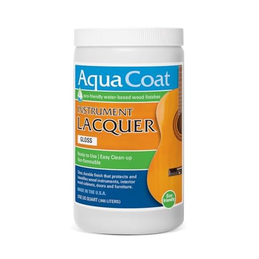Aqua Coat Water-Based Instrument Lacquer
