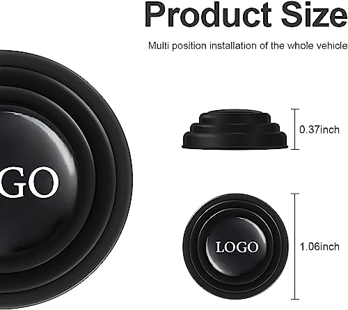 Pivdo Car Shock Absorber Protector Rubber Guard Pads Car Door Accessories and Gadgets for Enhanced Shock Absorption Hyryder, Innova, Hycross, Fortuner, Rumion, Glanza, Camry, Hilux, Etios, Corolla