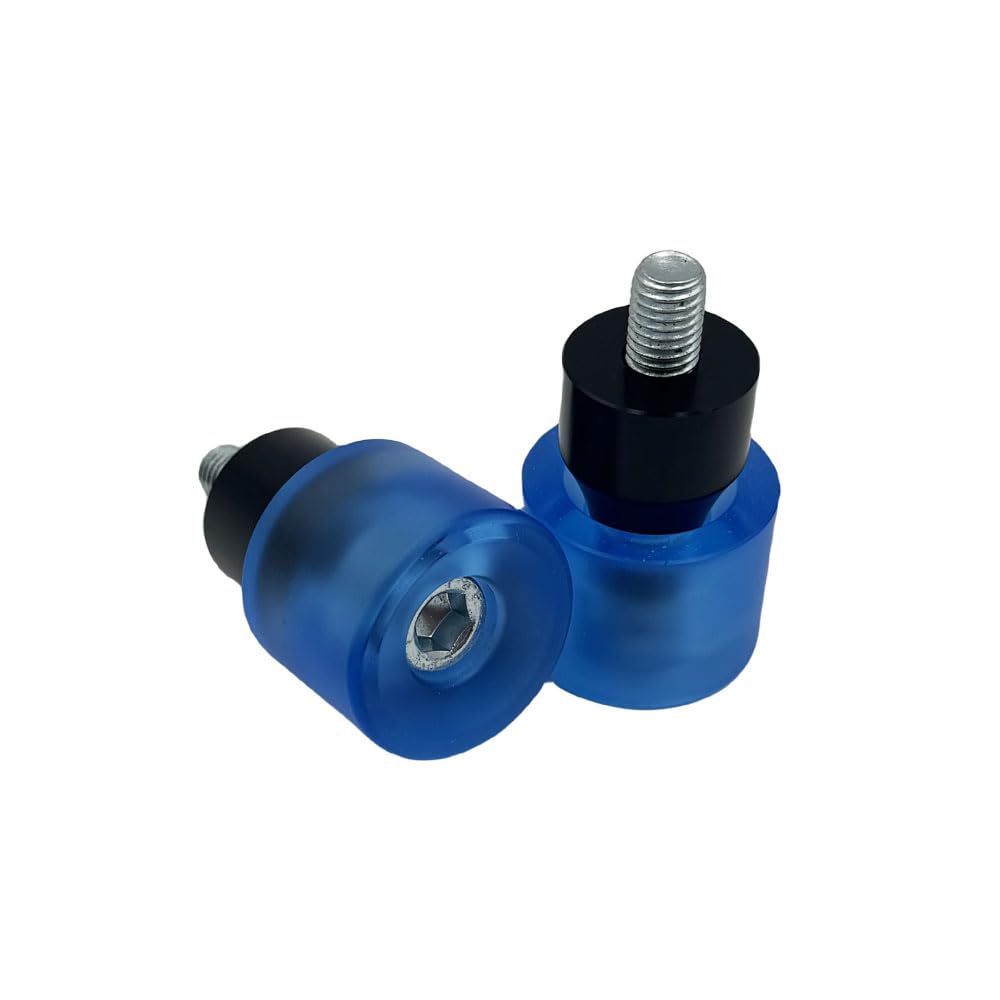 Motorcycle Decorative wheel M12 Screw Install on Engine Guard Saddlebag Guard for Harley-Davidson Touring Street Glide Road Glide Road King Electra/Ultra Models (Blue Decorative wheel)