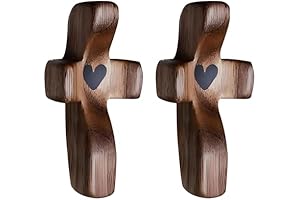 Cross My Heart: Encourage, Stress Relief, and Bulk Wooden Cross