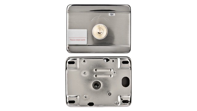 Electric Door Locks, Remote Door Lock Door Access Double Head 12V Door Lock