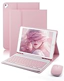 【Model Compatibility】Keyboard Case Designed ONLY for iPad 9.7″ is compatible with 2018 iPad 6th generation (A1893/A1954), 2017 iPad 5th generation (A1822/A1823), iPad Pro 9.7 (A1673/A1674/A1675), iPad Air 2 (A1566/A1567). Before you order, please che...