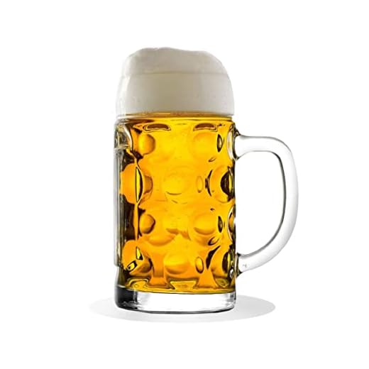 Stölzle Lausitz Oberglas ISAR Chope de 0,5 L I chope à bière originale Oktoberfest I Lot de 2 I verre traditionnel 2 pièces I lavable au lave-vaisselle I haute qualité