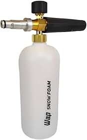 WAP Canhão de Espuma SNOW FOAM ENCAIXE LARGO LT 1 Litro, Aplicador de Detergente para Lavadoras Extreme e Combate WAP