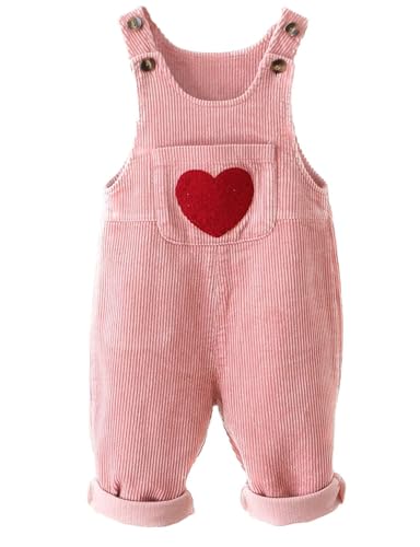 Echinodon Baby Cord-Latzhose Kleinkind Hose Jungen Mädchen...