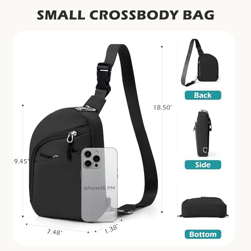 TOPEAST Anti-Theft Crossbody Travel Bag