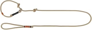 Trixie Hundeleine BE Nordic Retrieverleine S–M, 1,70 m Stuffenlos verstellbar in Sand/schwarz - Hundeleine mit Zugstopp ideal als Trainingsleine - für kleine bis mittelgroße Hunde - 17244