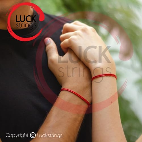 Luck Strings Red Cord Bracelet For Men And Women thumb #4