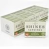 Shines Tinned Sardines in Olive Oil - 12 x 106g Cans