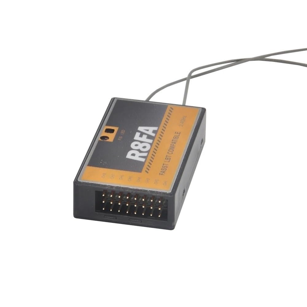 Receptor R8FA 2,4 GHz de 8 Canales Compatible con Velocidad rápida