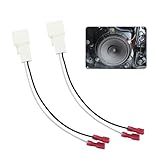 2PCS Car Speaker Adapter Harness 72-8104,Speaker Wire Adapter for Connected Front+Rear Door Speakers,Premium Speaker Connector/Speaker Harness Compatible with Toyota Collora Subaru