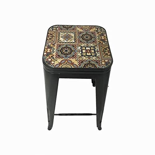 Tabouret haut Mosaique 67 x 30 cm