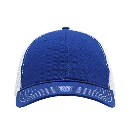 Image of The Vintage Year Washed Cotton Unstructured Soft Mesh Adjustable Trucker Baseball Cap