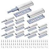 12 Stück Magnetische Push to Open Türöffner, Drucktüröffner für Möbel