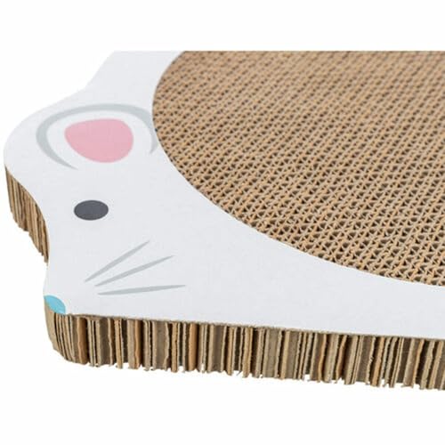 Image of TRIXIE Cat Scratching Board Cardboard Scratcher for Cats with Catnip Fun