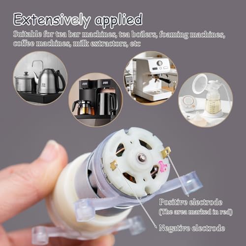 ZORZA 3Pcs R365 DC 12V Mini Electric Diaphragm Water Pump Self Priming Micro Motor Pump 1.9L/Min Flow Rate Silent Operation for Tea Bar Machines Water Dispensers Electric Kettles Accessories