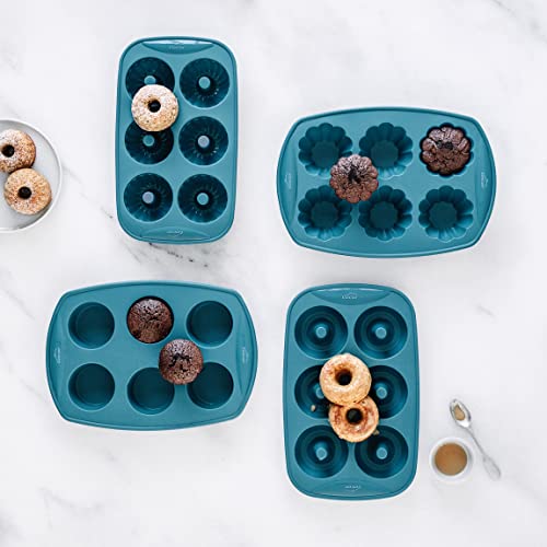 Miniatura 3 de LACOR 68760 - Moldes Repostería Platinum, Molde Donuts, Molde Silicona