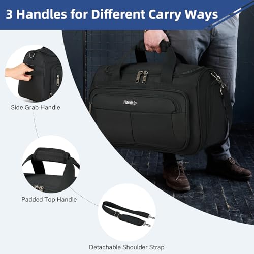 HanTrip Foldable Carry On Duffel Bag