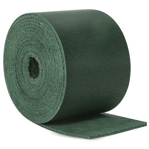 Jack&Chris 72.5 Inches Long Leather Straps for Crafts, 2 Inch Wide Leather Strips, Full Grain Leather for DIY Arts & Craft Projects, Fabric, Patch, Clothing, Jewelry, Green