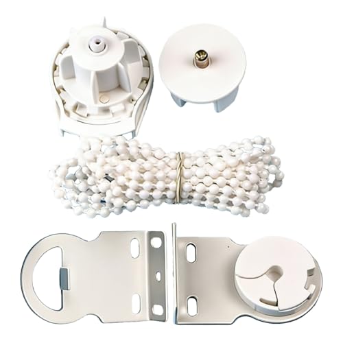 CHUYIX 1 juego de persianas, cadena para estor, cadena de repuesto, accesorios de repuesto, persianas, fijación para persianas, persianas verticales, accesorios de cortina, cortina de ventana