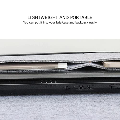 Manga de Laptop a Prueba de Golpes, Estuche Protectora Ligera y Portátil Bolsa de Fieltro Exquisita con Relleno para Computadora Portátil - imagen 7
