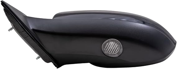 Brock Aftermarket Replacement Part Driver Side Paint-To-Match Black Power Mirror with Puddle Light-Blind Spot Detection and without Heat-Signal-Auto Dim Compatible with 2009-2013 Mazda Mazda6