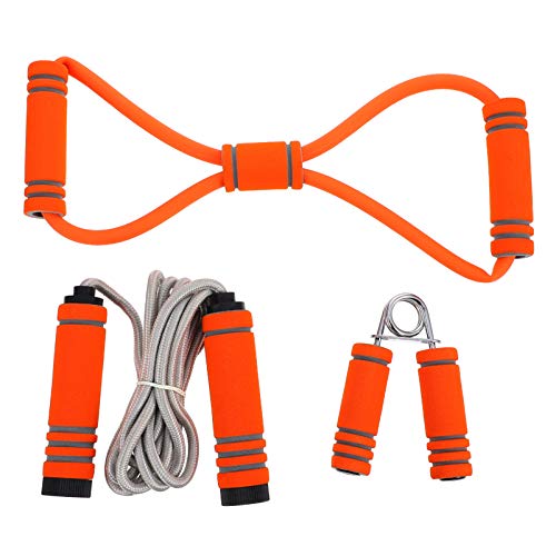 BESPORTBLE Equipamento de fitness físico portátil, corda de pular, corda antiderrapante de espuma pa