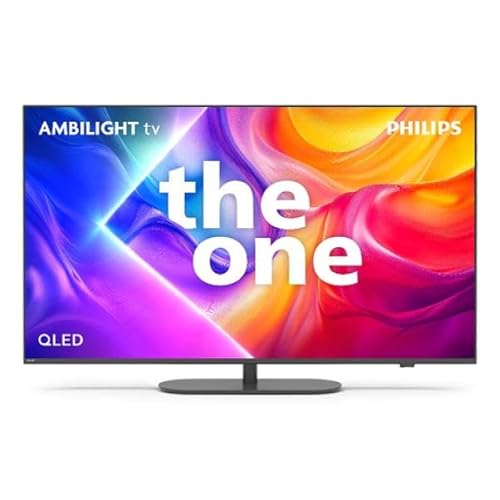 Philips Ambilight The One 43PUS9000 4K Smart TV - 43 Zoll Display mit P5 Ultra HD Bildmotor, Titan OS, Dolby Vision und Dolby Atmos Sound