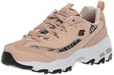 Skechers Women's D'Lites-Mountain ALPS Snow Shoe, Natural/Black, 10 M US