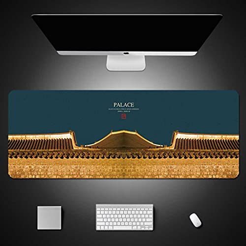 Tapis de souris XXL One Piece grand format antidérapant pour pc gamer
