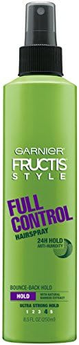 Garnier Fructis Style Full Control Anti-Humidity Hairspray, Non-Aerosol, 8.5 fl. oz.