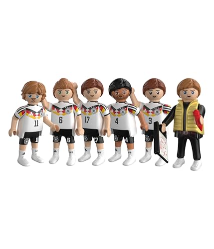 PLAYMOBIL DFB 210449 - Jeu de Joueurs 1 - Figurines de Football - Kit de Jeu de Football