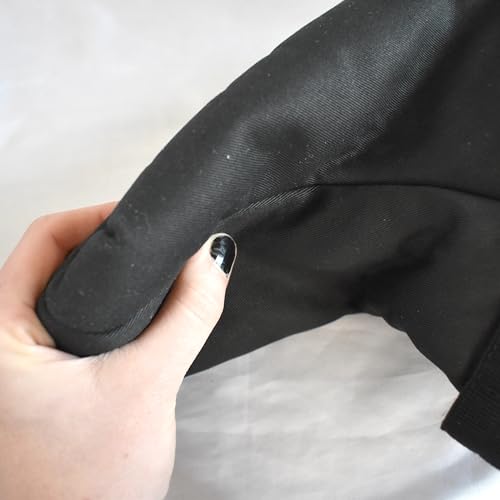 Honeylust - ABDL Krabbelschuhe abschließbar mit Magnetschloss, Spike-Einlagen – Baumwolle weich, Klinik Bondage Fetisch Schuhe Unisex
