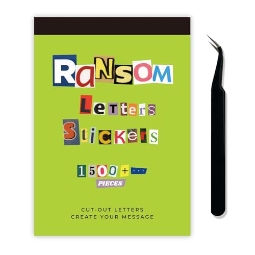 Letter Stickers Book-Scrapbook Supplies