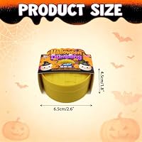 Anditoy 4 Pack Halloween Stress Balls Squishy Toys for Kids Halloween Party Favors Halloween Treat Bags Gifts Stress Relief Desk Toys — image 6