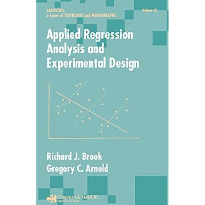 Applied Regression Analysis and Experimental Design