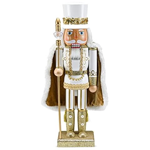 Ornativity Christmas Gold King Nutcracker Cover
