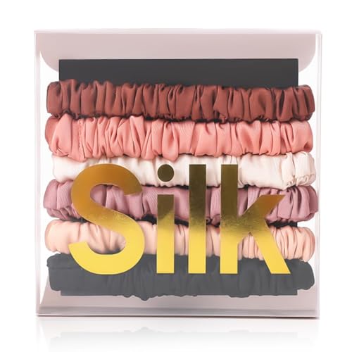 Silk Scrunchies Set – Best Hair Friendly Stocking Stuffer Under $10