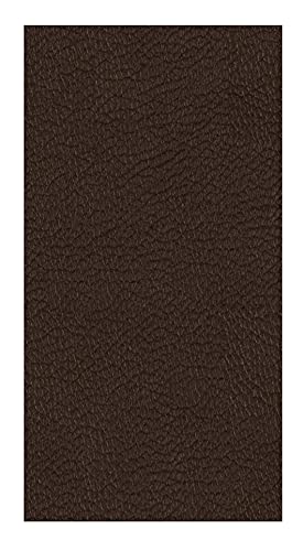 Leather Sheets Pre Cut 6x12. Premium Natural Grain Cowhide. for Crafting, Leather Repair Patchwork, and Arts and Crafts (Dark Brown, 2 PC)