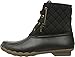 Sperry Women's Saltwater Boots, Black, 6.5