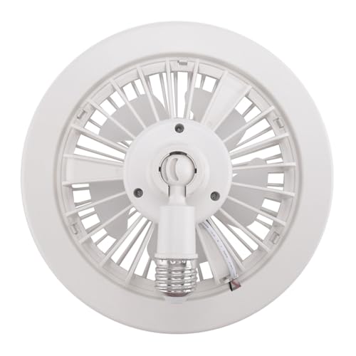 Ventilateur de plafond E27 avec lumières orientable fermé - 7