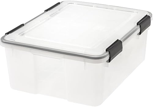 IRIS USA Weathertight Wrapping Paper Box