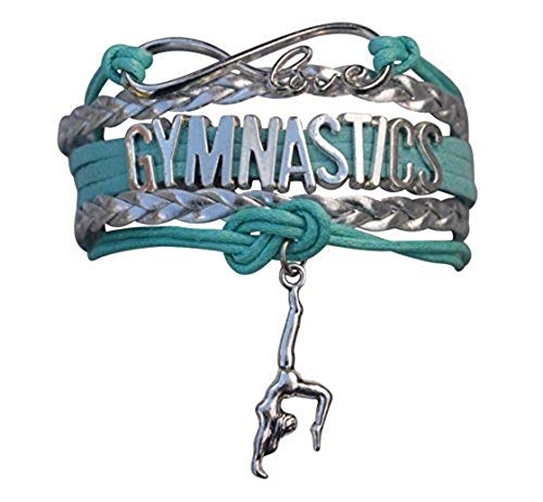 Infinity Collection Gymnastics Bracelet- Gymnastics Bracelet- Gymnastics Jewelry for Gymnast
