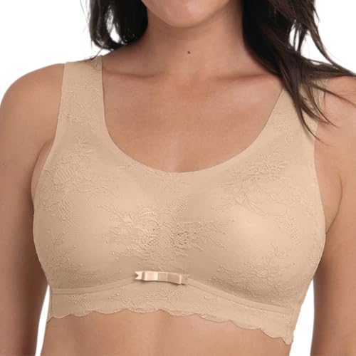 Anita Bralette- BH's ohne Cup-Größe- Essential Lace- Größe L Desert
