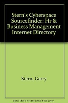 Paperback Stern's CyberSpace SourceFinder (HR & Business Management Internet Directory) Book