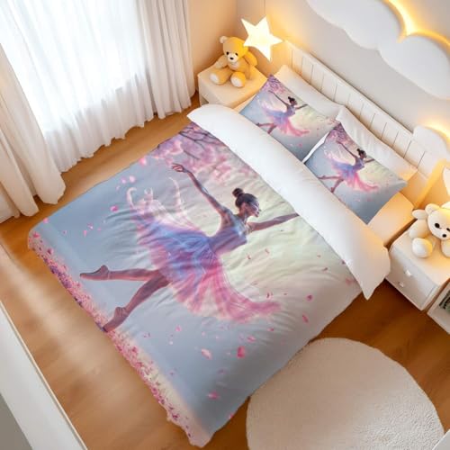 Housse de couette imprimée pour décoration de chambre à coucher double