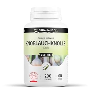 Bio Knoblauchknolle – 280 mg – 200 Kapseln