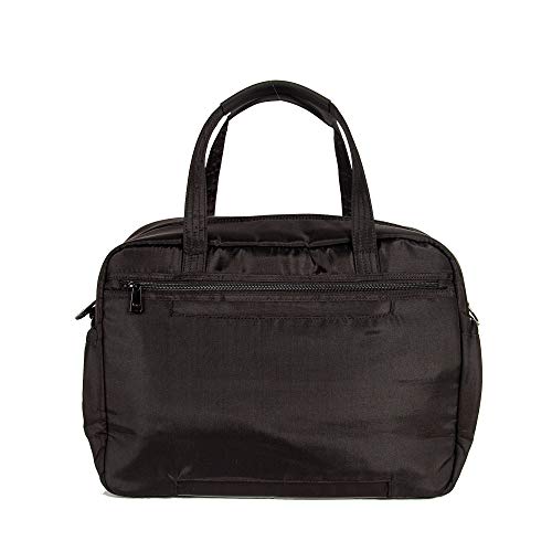Lug Women's Puddle Jumper Duffel Bag, Brushed Black, One Size